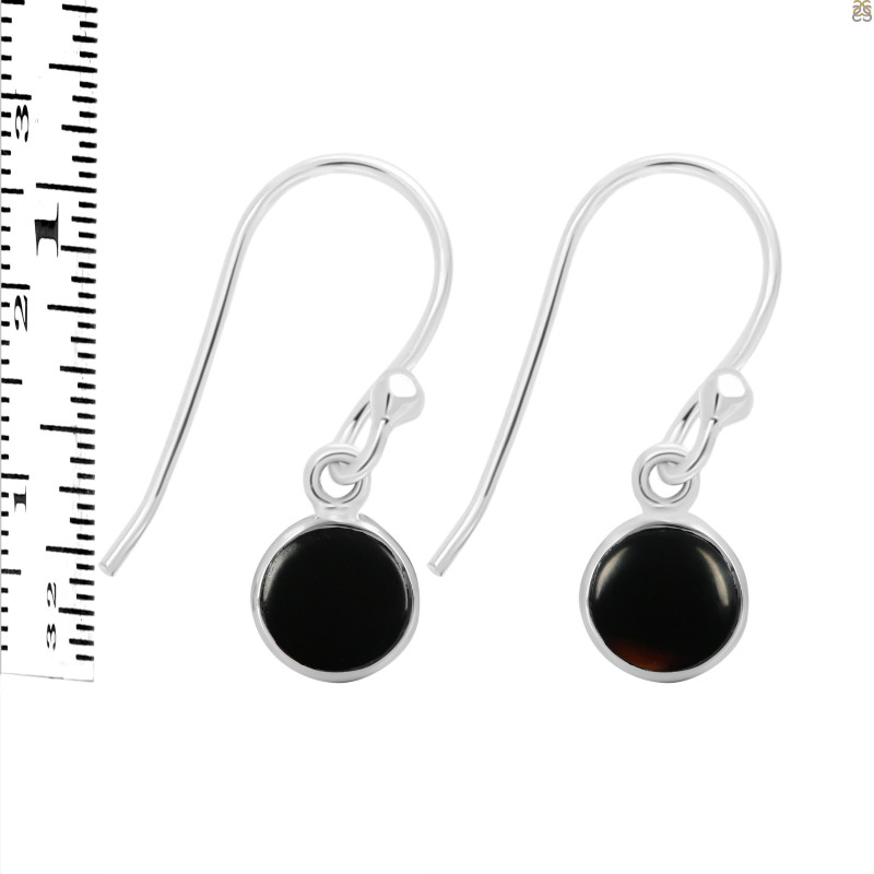 Black Onyx Earring-E BOX-3-7
