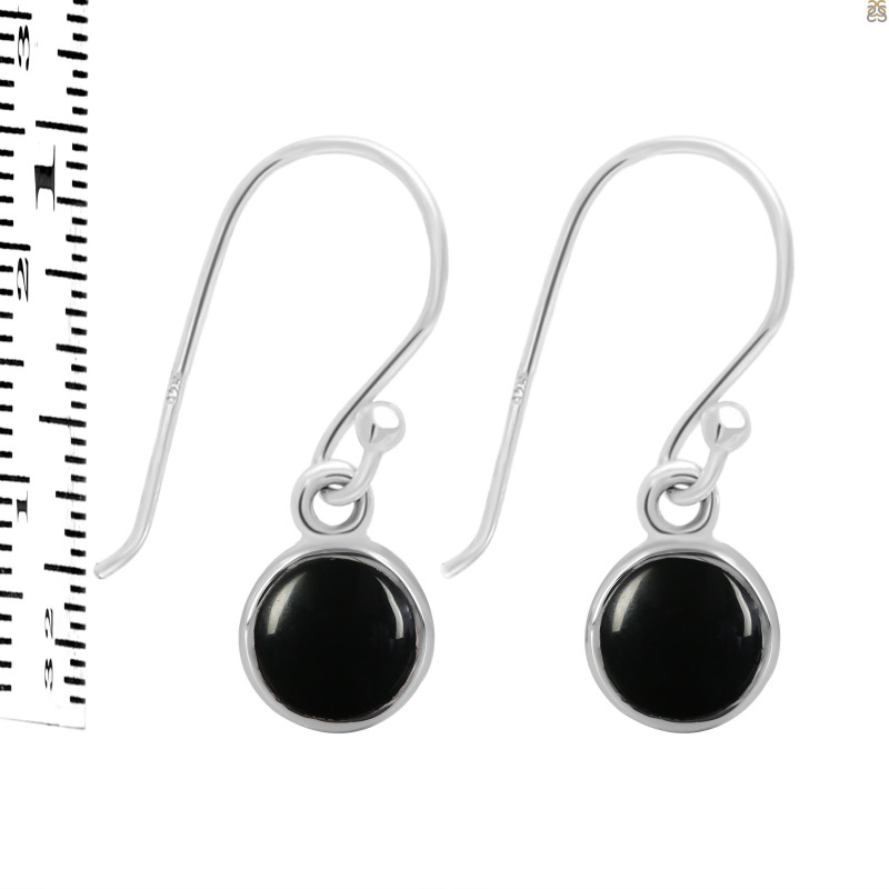 Black Onyx Earring-E BOX-3-8