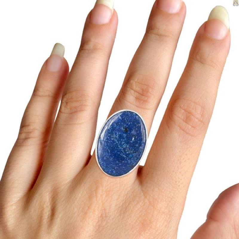 Blue Quartz Adjustable Ring-ADJ-R BQZ-2-1