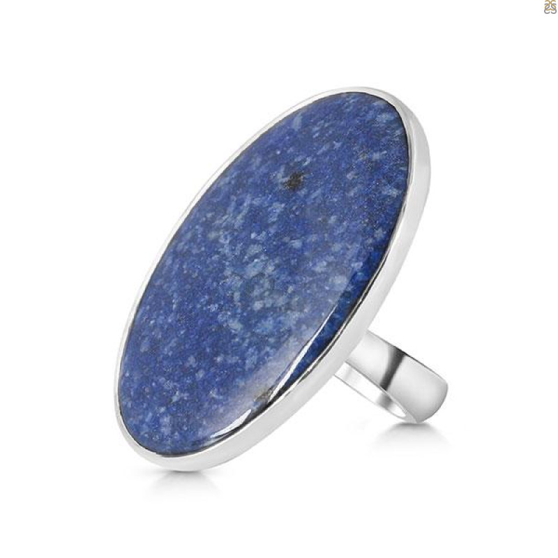 Blue Quartz Adjustable Ring-ADJ-R BQZ-2-1