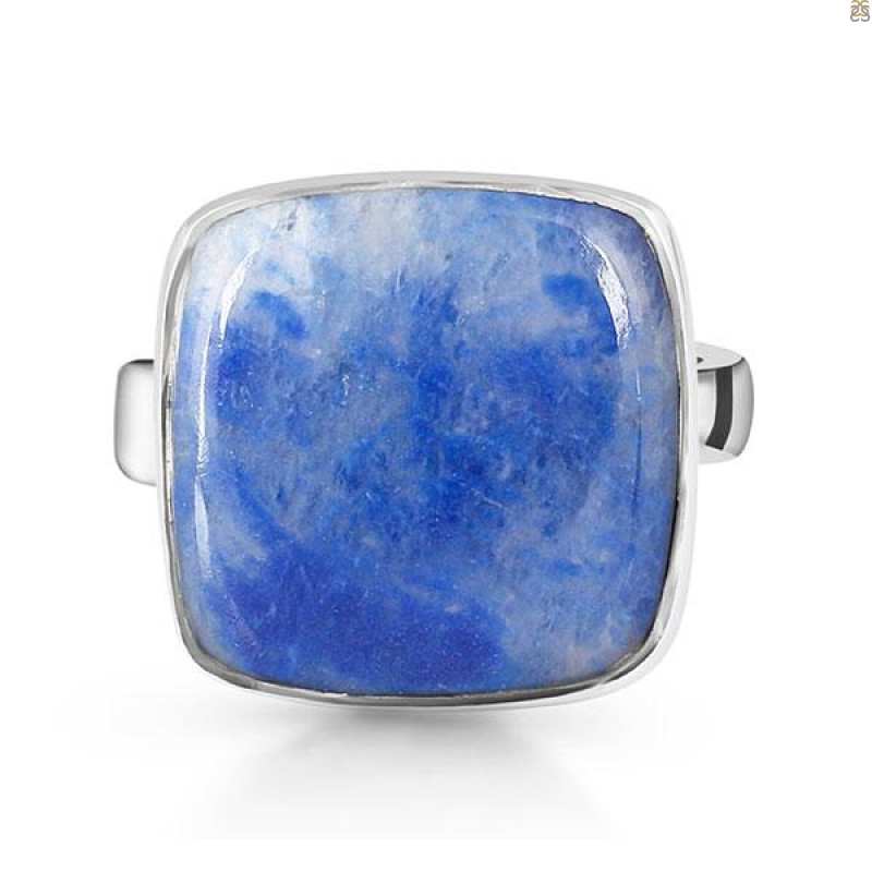 Blue Quartz Adjustable Ring-ADJ-R BQZ-2-11
