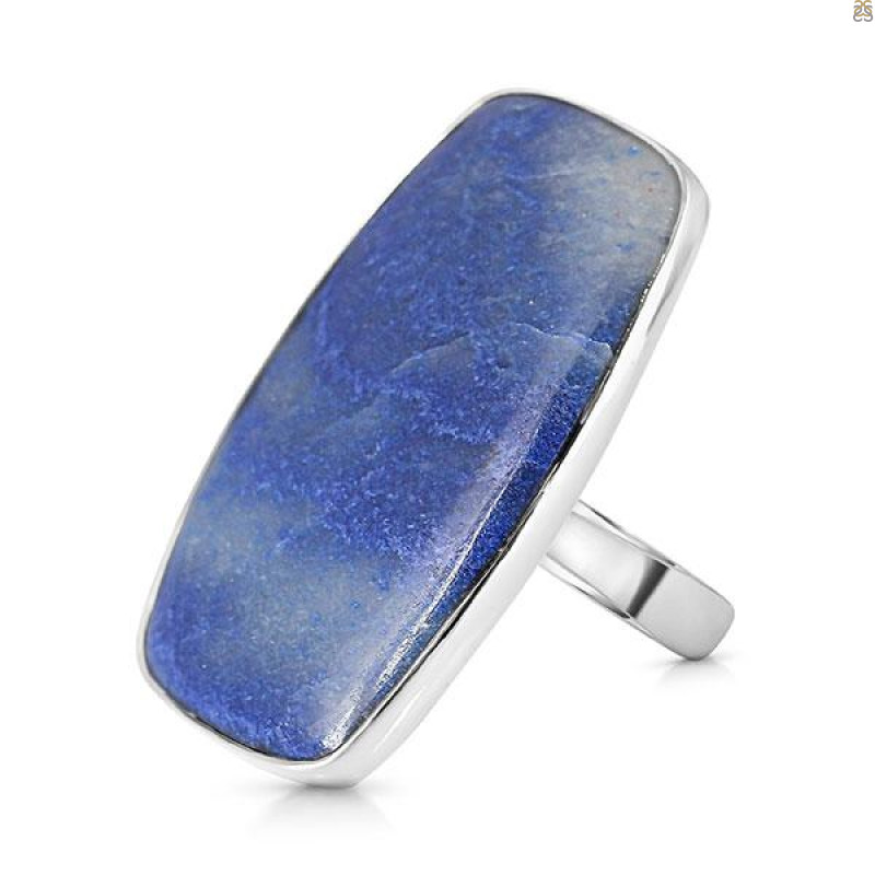 Blue Quartz Adjustable Ring-ADJ-R BQZ-2-15
