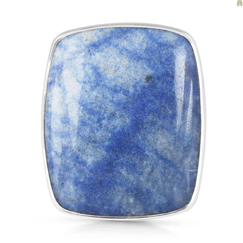 Blue Quartz Adjustable Ring-ADJ-R BQZ-2-24