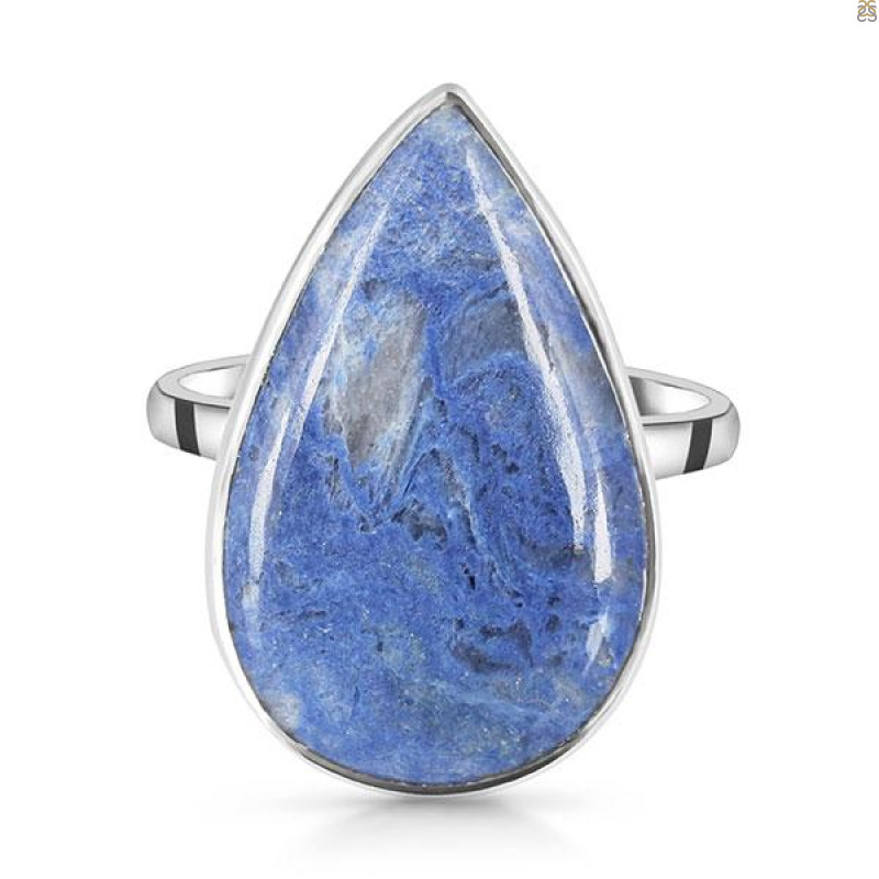Blue Quartz Adjustable Ring-ADJ-R BQZ-2-25