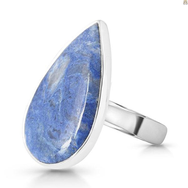 Blue Quartz Adjustable Ring-ADJ-R BQZ-2-25