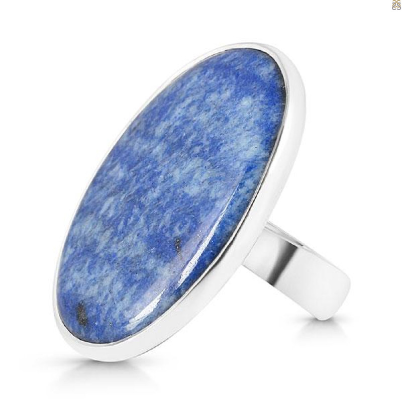 Blue Quartz Adjustable Ring-ADJ-R BQZ-2-27