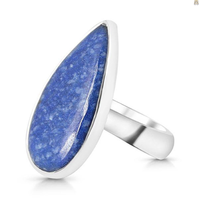 Blue Quartz Adjustable Ring-ADJ-R BQZ-2-28