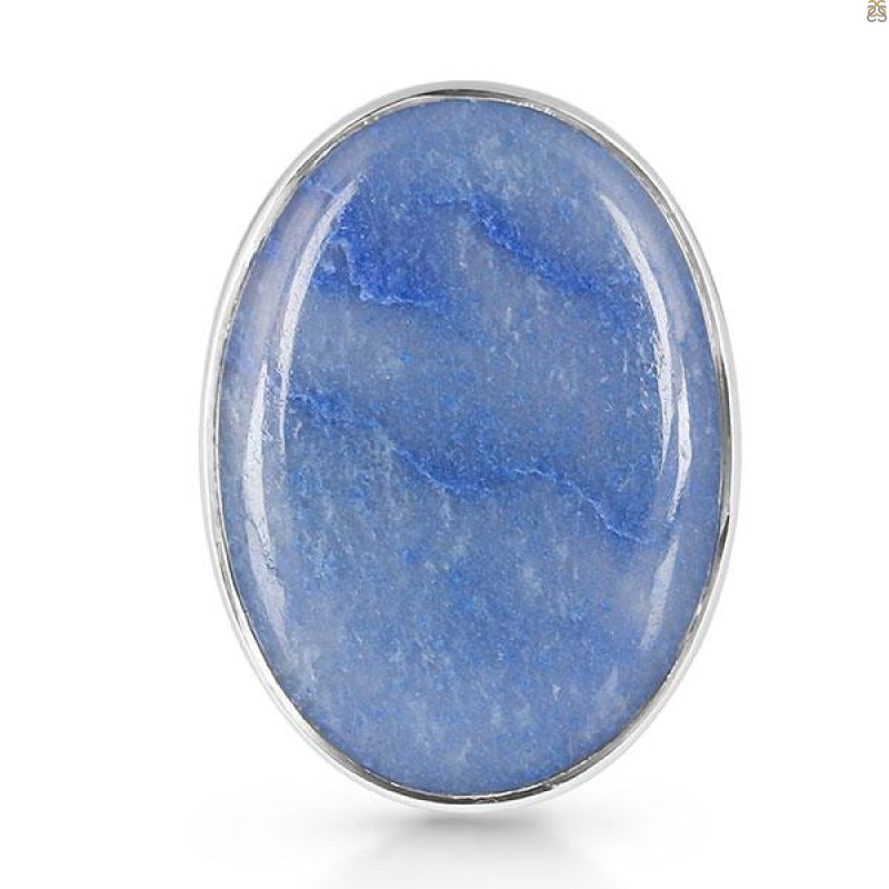 Blue Quartz Adjustable Ring-ADJ-R BQZ-2-29