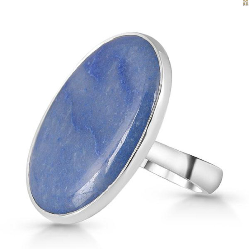 Blue Quartz Adjustable Ring-ADJ-R BQZ-2-29