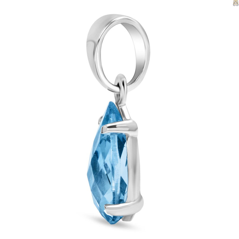 Blue Topaz Pendant BTZ-1-3