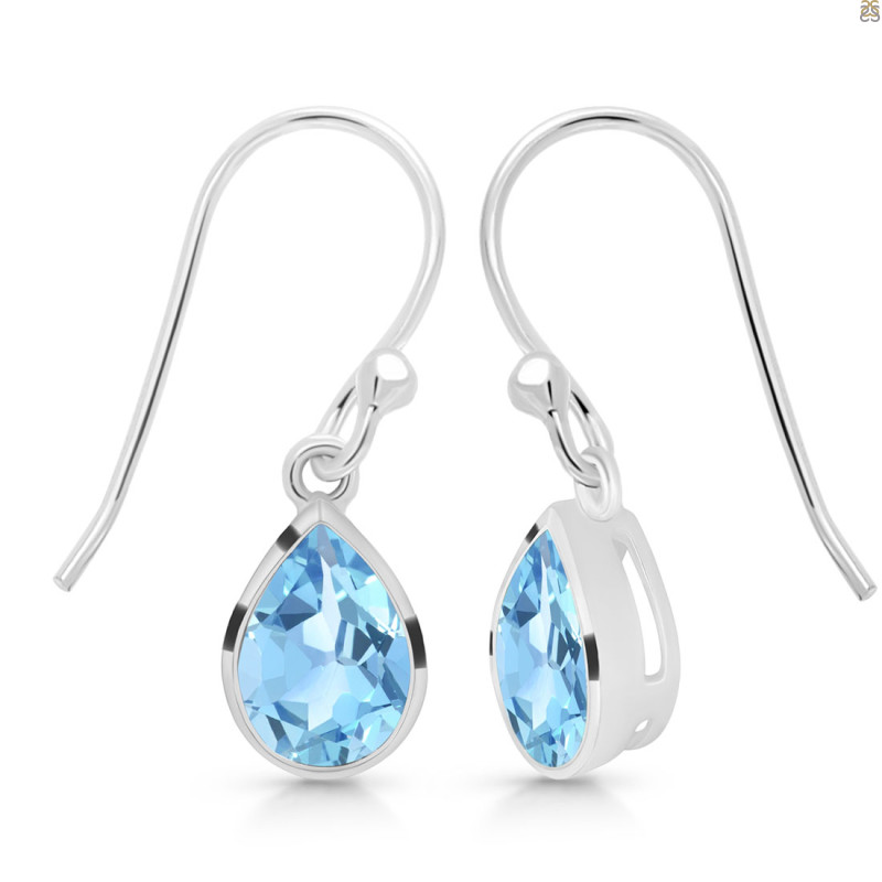 Blue Topaz Earring