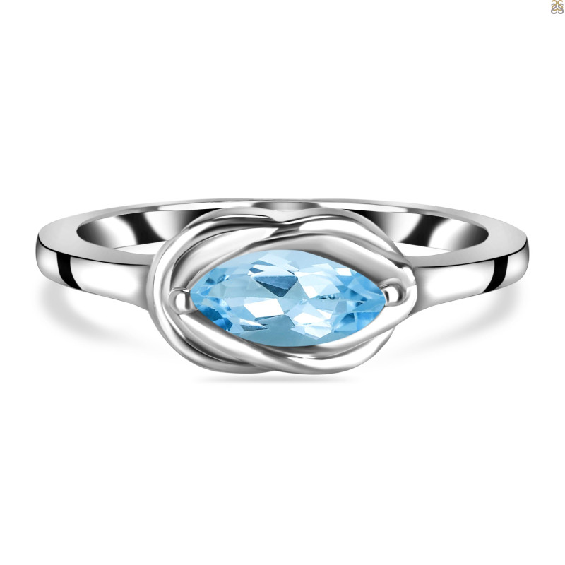 Blue Topaz Ring BTZ-RDR-18.