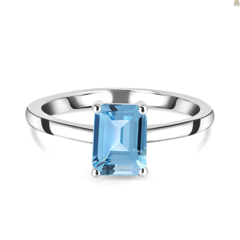 Blue Topaz Ring BTZ-RDR-247.