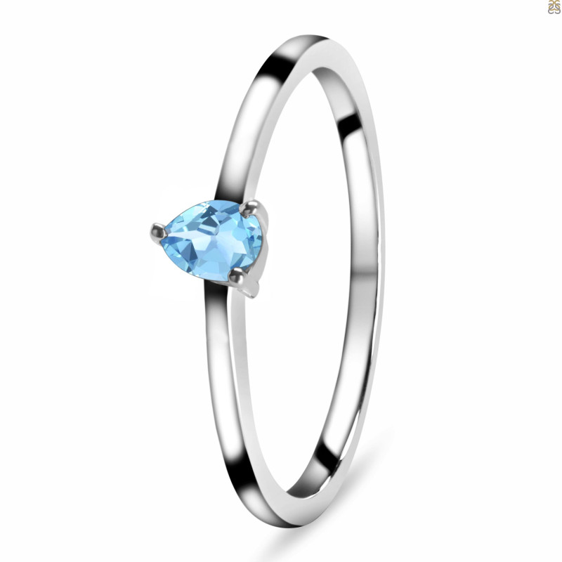 Blue Topaz Ring BTZ-RDR-2510.