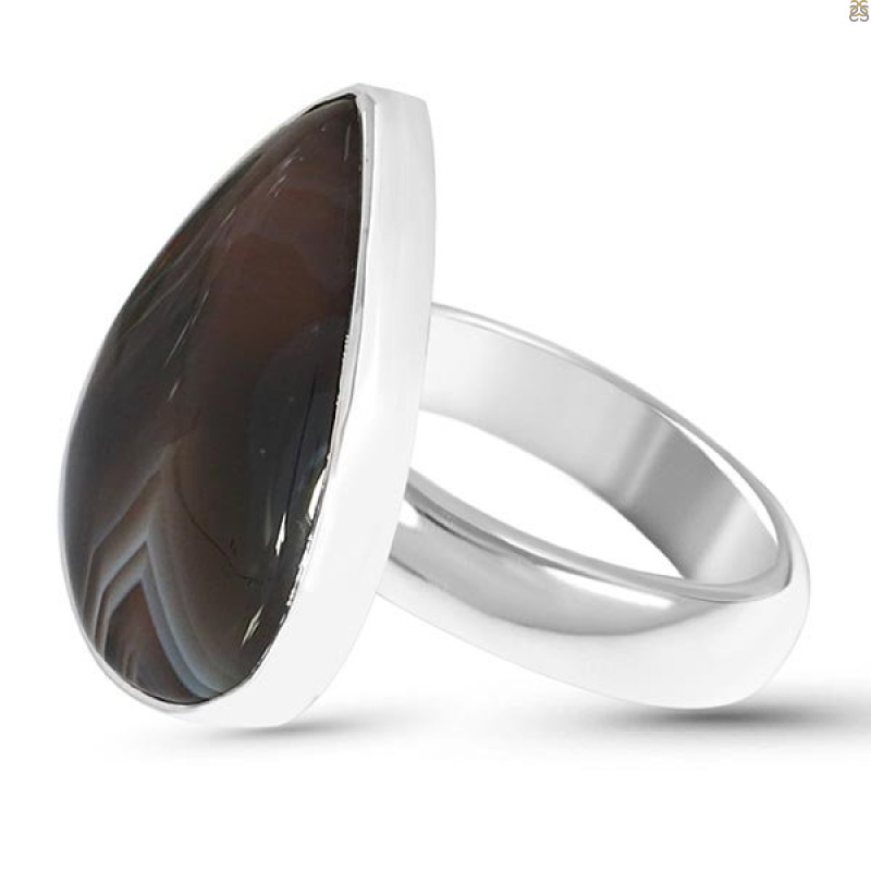 Botswana Agate Ring-R BWA-2-62