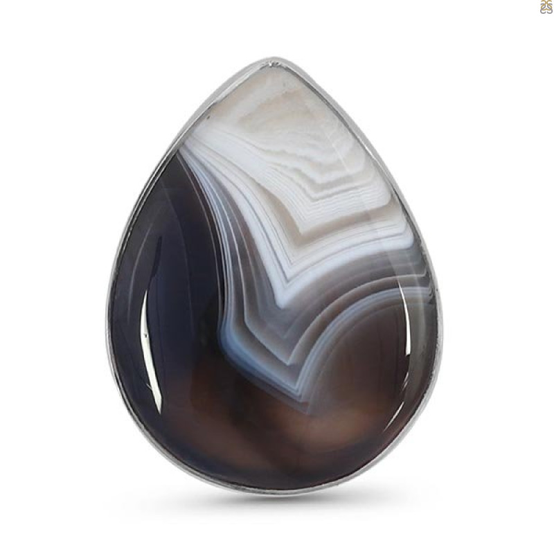Botswana Agate Ring-R BWA-2-75