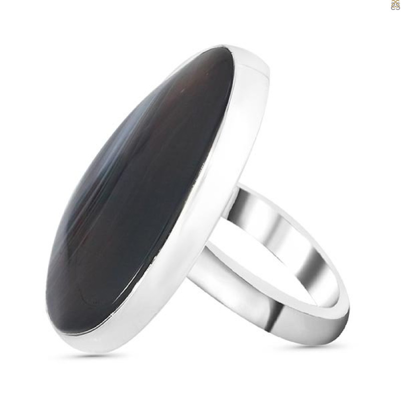 Botswana Agate Ring-R BWA-2-84