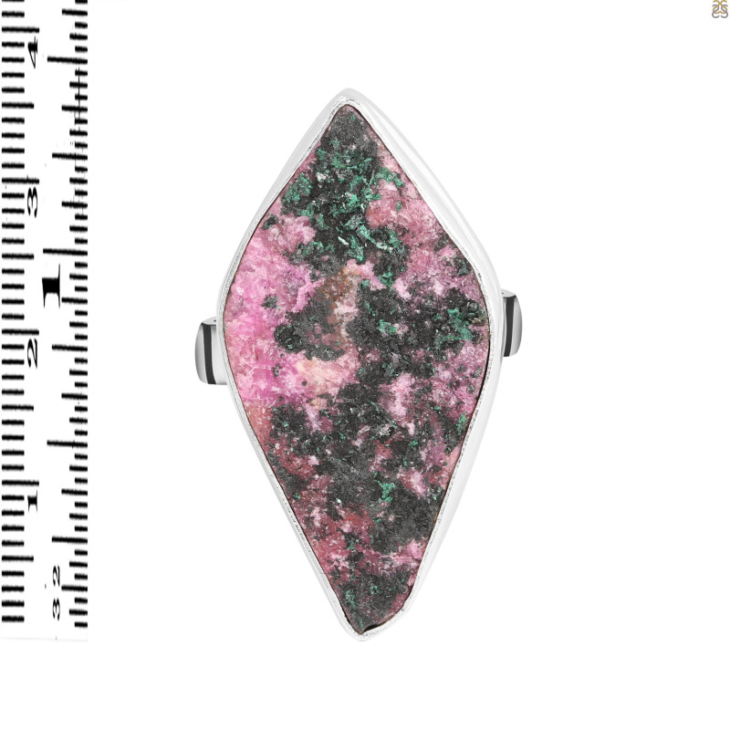 Cobalt Calcite Druzy Adjustable Ring-ADJ-R CBC-2-123