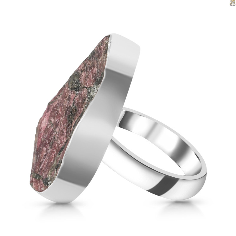 Eudialyte Druzy Adjustable Ring-ADJ-R EUD-2-135