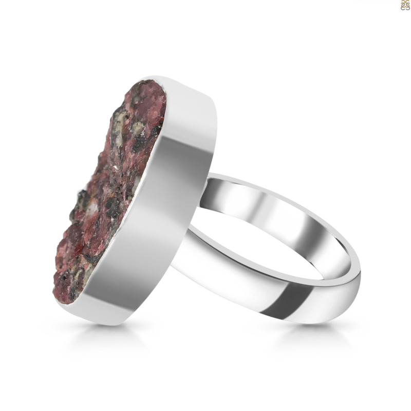 Eudialyte Druzy Adjustable Ring-ADJ-R EUD-2-138