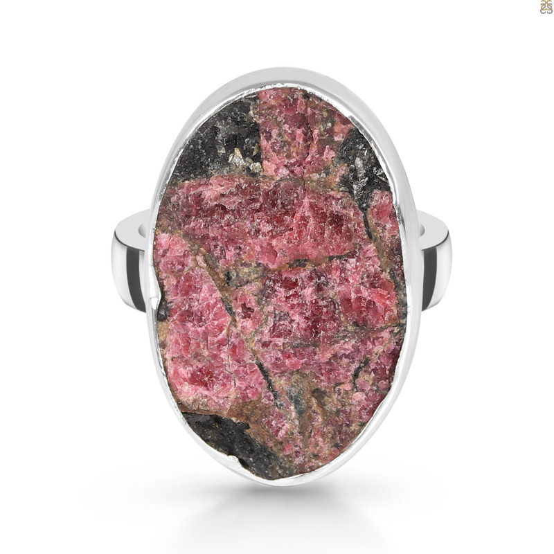 Eudialyte Druzy Adjustable Ring-ADJ-R EUD-2-162