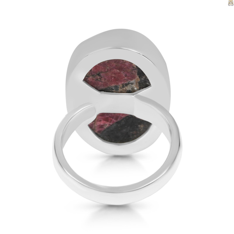 Eudialyte Druzy Adjustable Ring-ADJ-R EUD-2-162