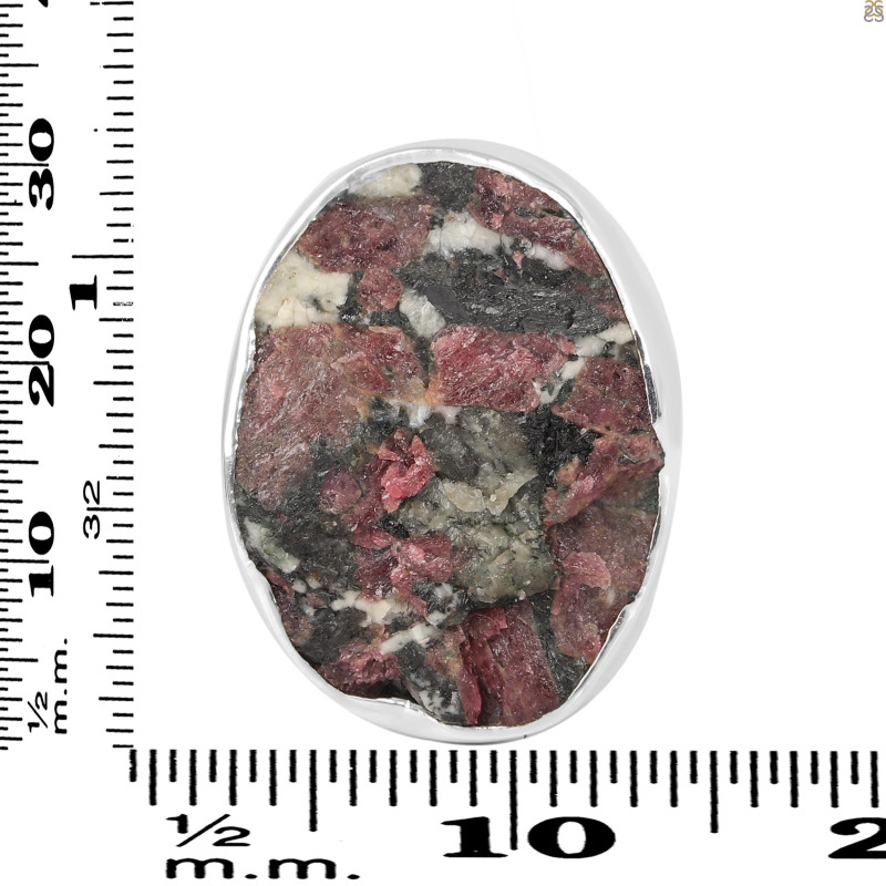Eudialyte Druzy Adjustable Ring-ADJ-R EUD-2-164