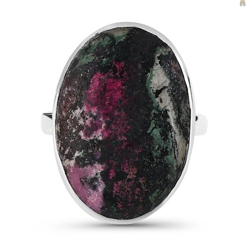 Cobalt Calcite Adjustable Ring-ADJ-R CBC-2-24
