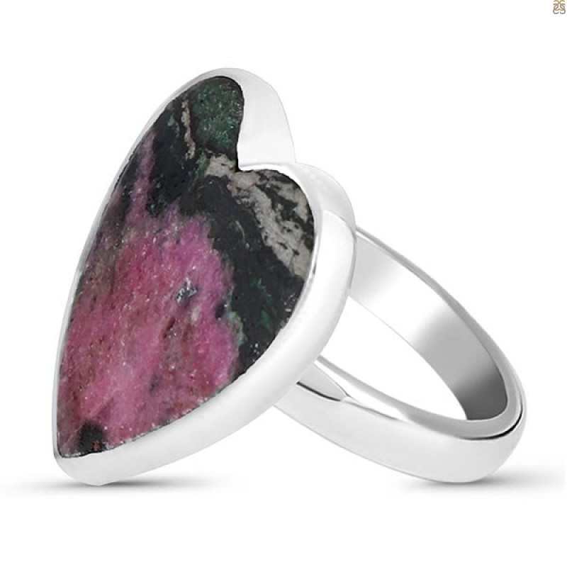 Cobalt Calcite Adjustable Ring-ADJ-R CBC-2-27