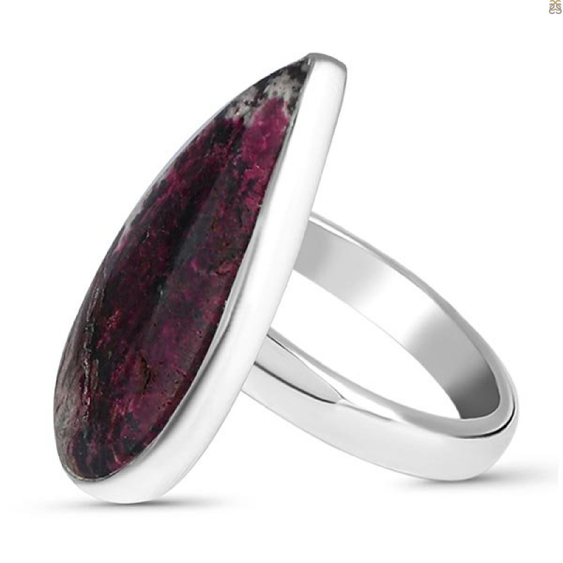 Cobalt Calcite Adjustable Ring-ADJ-R CBC-2-28