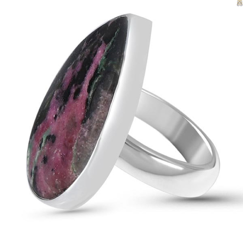 Cobalt Calcite Adjustable Ring-ADJ-R CBC-2-35