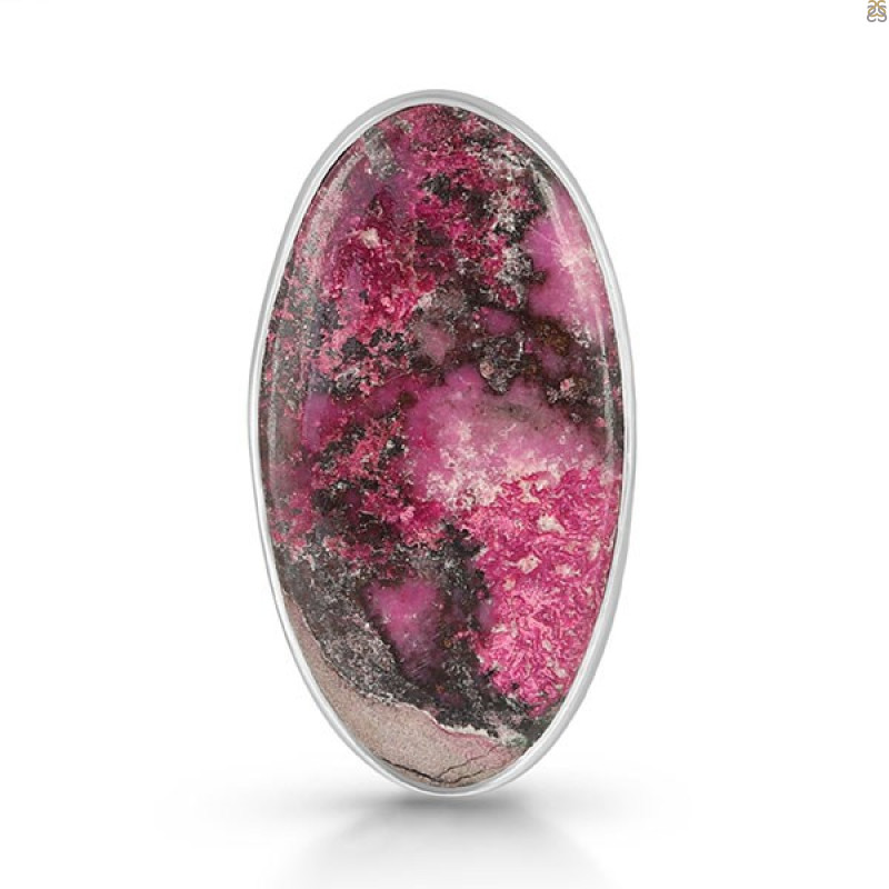 Cobalt Calcite Adjustable Ring-ADJ-R CBC-2-40