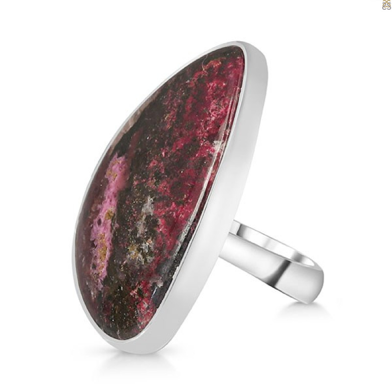 Cobalt Calcite Adjustable Ring-ADJ-R CBC-2-43