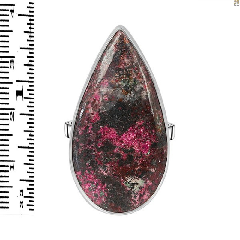 Cobalt Calcite Adjustable Ring-ADJ-R CBC-2-44