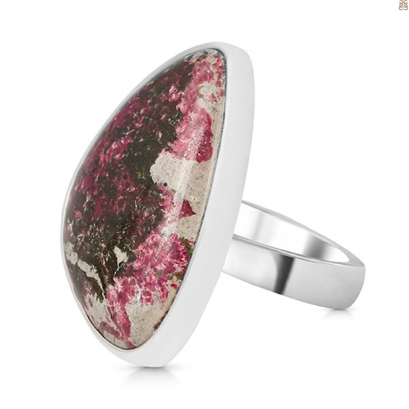 Cobalt Calcite Adjustable Ring-ADJ-R CBC-2-45