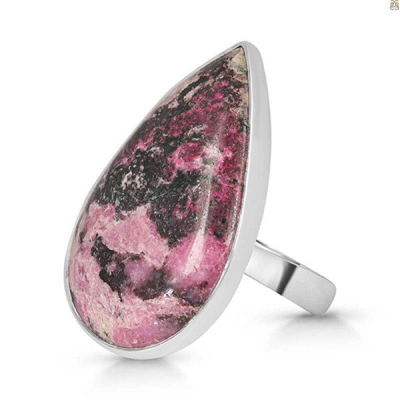 Cobalt Calcite Adjustable Ring-ADJ-R CBC-2-55