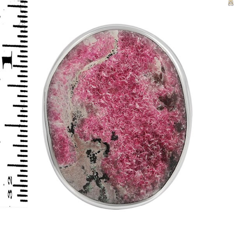Cobalt Calcite Adjustable Ring-ADJ-R CBC-2-57