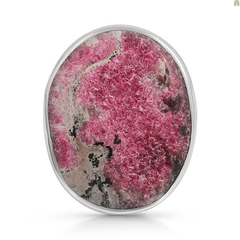 Cobalt Calcite Adjustable Ring-ADJ-R CBC-2-57
