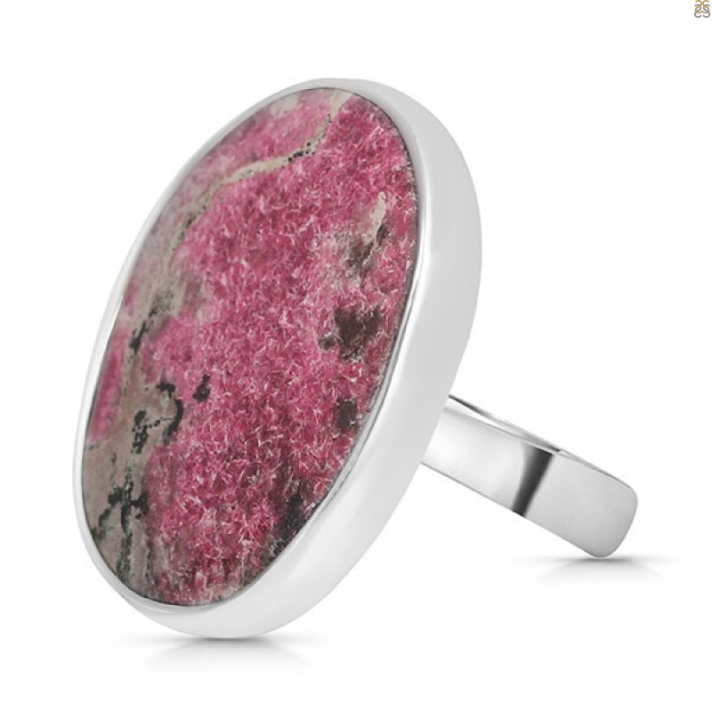 Cobalt Calcite Adjustable Ring-ADJ-R CBC-2-57