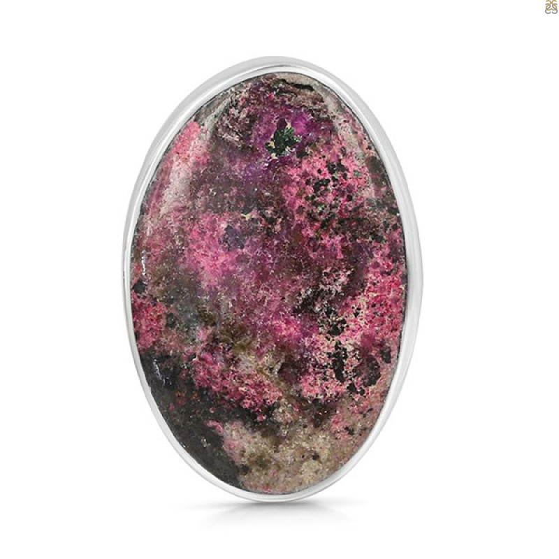 Cobalt Calcite Adjustable Ring-ADJ-R CBC-2-60