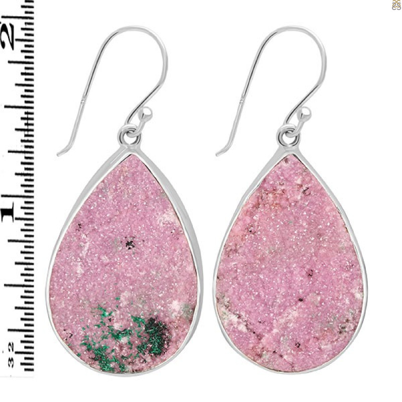Cobalt Calcite Earring-E CBC-3-19
