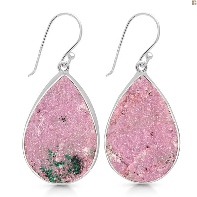 Cobalt Calcite Earring-E CBC-3-19