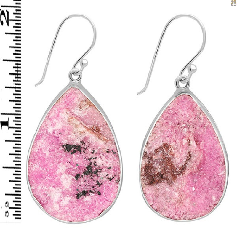 Cobalt Calcite Earring-E CBC-3-20