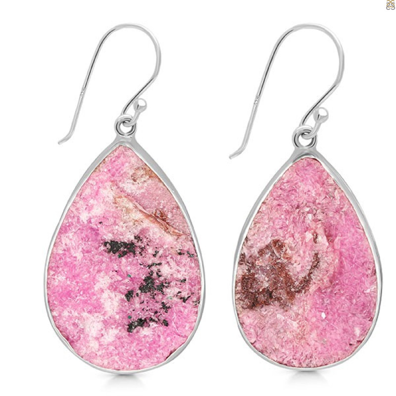 Cobalt Calcite Earring-E CBC-3-20