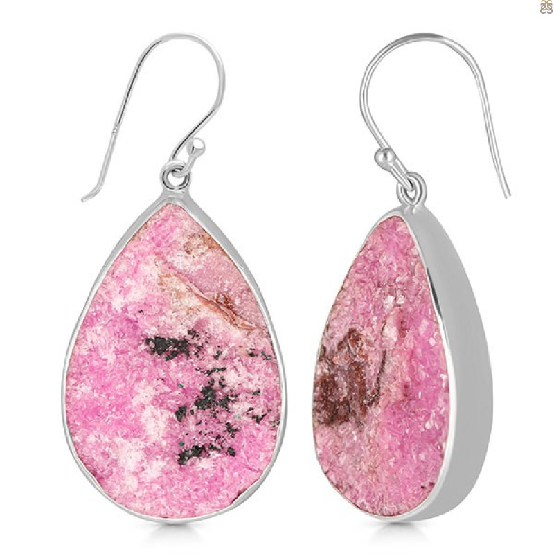 Cobalt Calcite Earring-E CBC-3-20