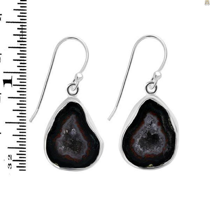 Coconut Geode Earring-E CCG-3-32