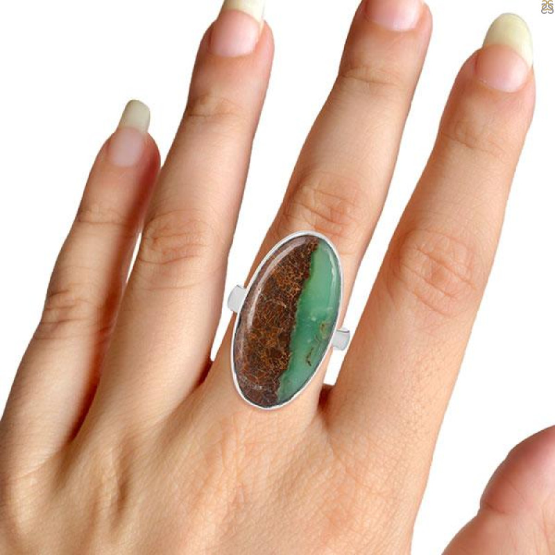 Chrysoprase Adjustable Ring-ADJ-R CHP-2-19