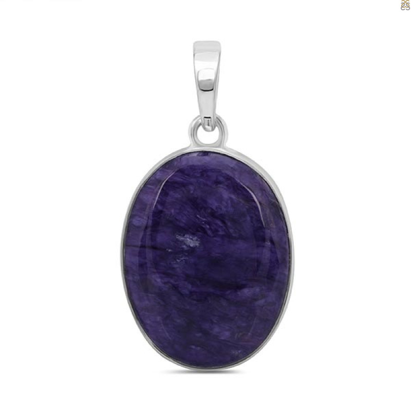Charoite Pendant-SP CHR-1-69