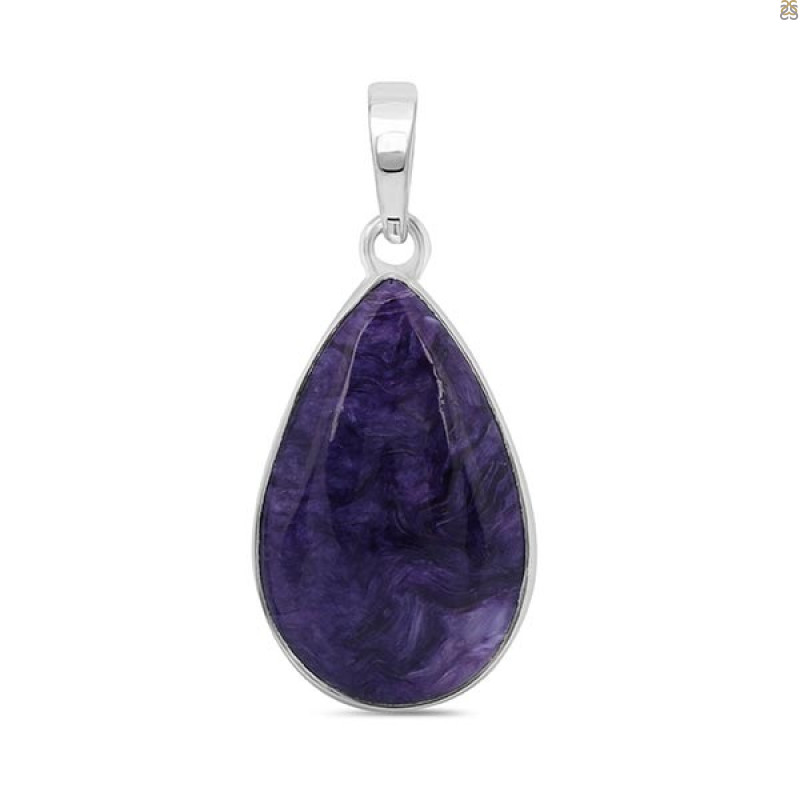 Charoite Pendant-SP CHR-1-71