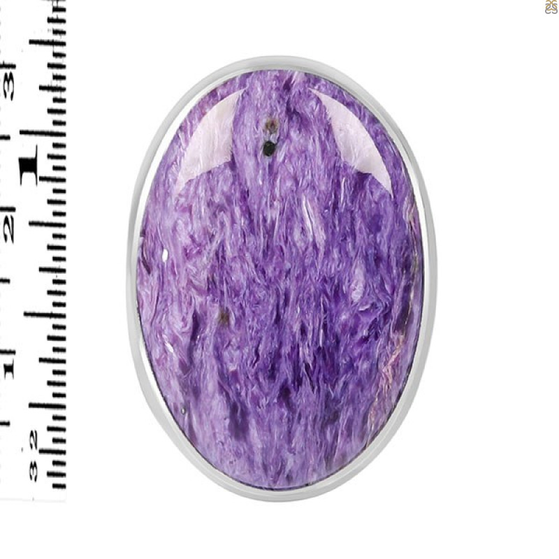 Charoite Adjustable Ring-ADJ-R CHR-2-59